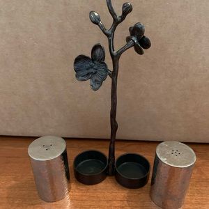 Michael Aram Black Orchid Salt & Pepper Shakers